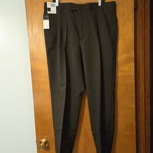 NWT Dockers Slates Square Weave Classic Fit Olive Green Pants 40x32